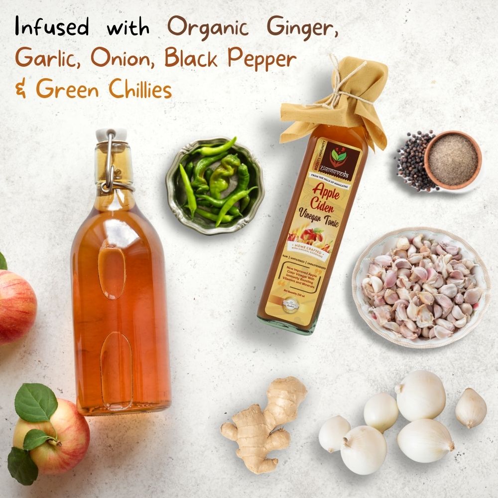 ACV Tonic Glass Bottle - 500 ml - 3 Image